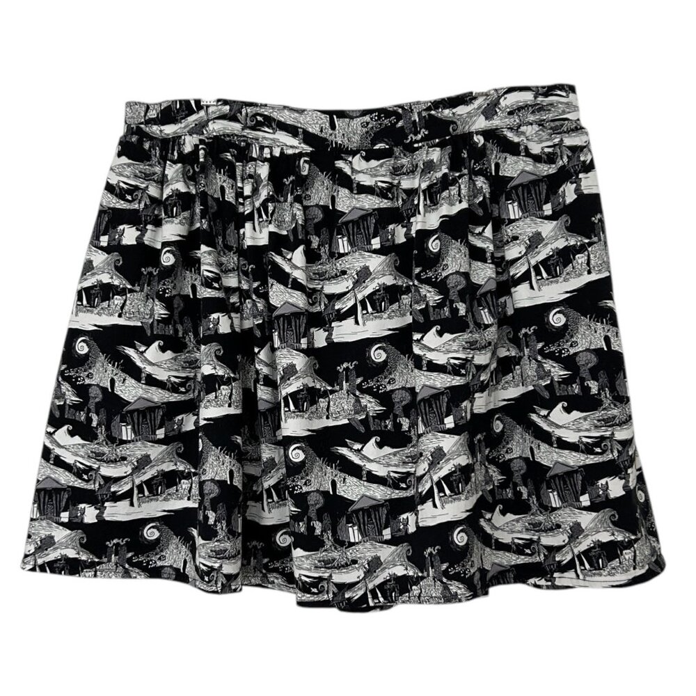 Disney Jack Skellington The Nightmare Before Christmas Pleated Skirt‎ (2XL)